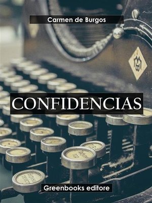 cover image of Confidencias